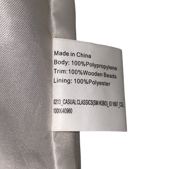 The Sak Tan/Cream Crochet Beaded Shoulder Bag - Picture 10 of 15